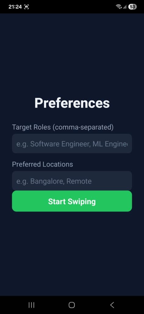 Preferences screenshot placeholder